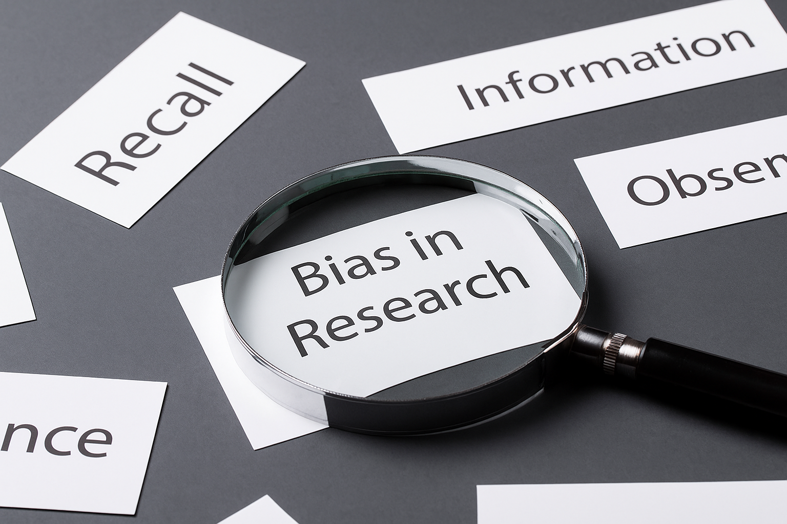 آشنایی با سوگیری‌ در پژوهش و انواع آن